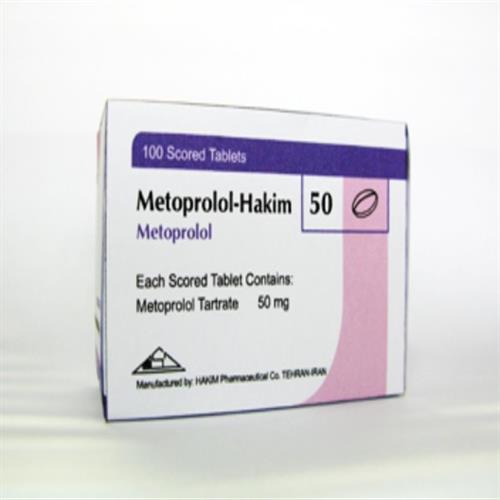 قرص خط دار متوپرولول حکیم​